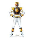 White Power Ranger Life-size Cardboard Cutout #5095 Gallery Image