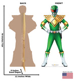 Green Power Ranger Life-size Cardboard Cutout #5096 Gallery Image