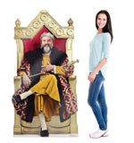 King Throne Life-size Cardboard Cutout #5168 Gallery Image