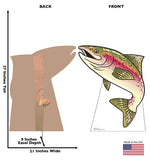 Rainbow Trout Life-size Cardboard Cutout #5238 Gallery Image