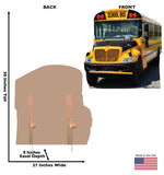 School Bus Life-size Cardboard Cutout #5250 Gallery Image