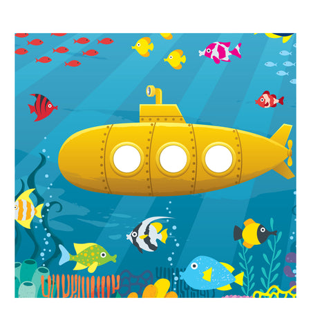 Submarine Backdrop Life-size Cardboard Cutout #5260