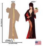 Elvira Christmas Present Life-size Cardboard Cutout #5286 Gallery Image