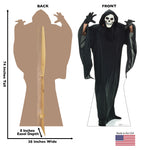 Skeleton Ghost Life-size Cardboard Cutout #5293