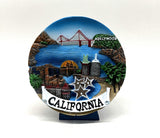 California golden state 4" plate free standing Gallery Image