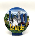 Los Angeles 4 inch Plate free standing