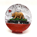 California state flag 4" plate free standing Gallery Image