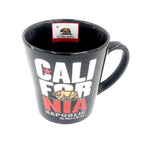 Large Black Cali-For-Nia Coffee Mug