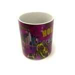 Hollywood Home of the stars with Hollywood icons Coffee mug