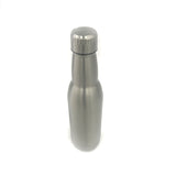 17oz Insulated Water Bottle –  Silver Matte Finish Gallery Image