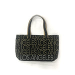 Los Angeles gold and silver Writing Tote Bag