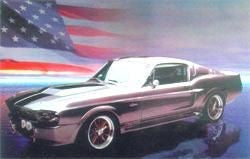 Mustang Shelby Poster
