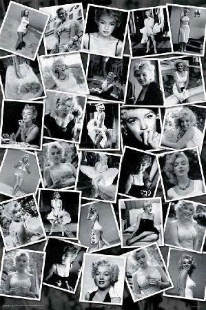 Marilyn Monroe, Collage Poster