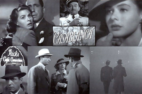 Casablanca Collage poster