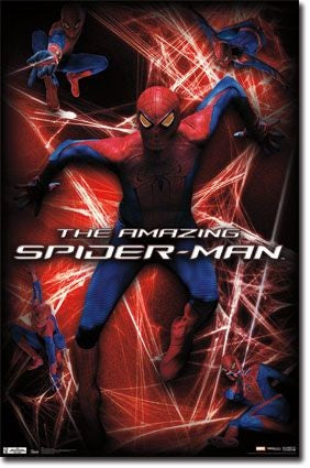 Amazing Spiderman Action Poster
