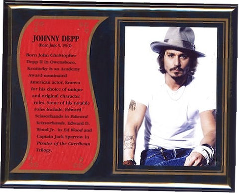 Johnny Depp commemorative