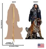 Ezekiel and Shiva - The Walking Dead Life-size Cardboard Cutout #2666 Gallery Image