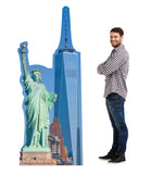 New York Skyline Life-size Cardboard Cutout #2887 Gallery Image