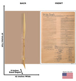 We The People US Constitution Life-size Cardboard Cutout #2902 Gallery Image