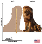 King Mufasa from Disney's The Lion King Live-Action Cutout *2949