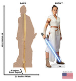 Rey Cardboard Cutout from Star Wars IX *2969 Gallery Image