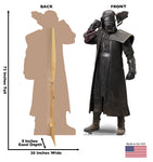 Knight of Ren Blaster Rifle Warrior Cardboard Cutout from Star Wars IX *2962