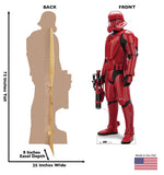 Sith Jet Trooper Cutout from Star Wars IX *2982 Gallery Image