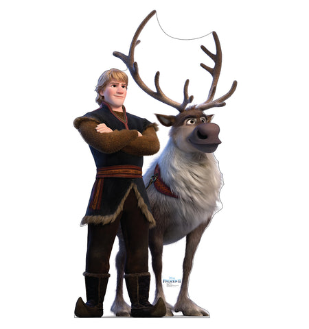 Kristoff & Sven Cutout from Disney's Frozen II *2997