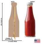 A Ketchup Bottle Cardboard Cutout *3005