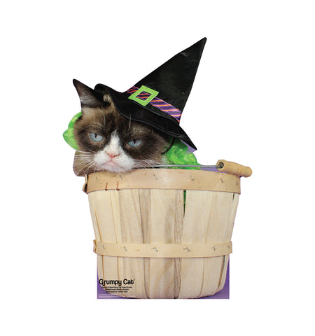 Grumpy Cat Halloween Cardboard Cutout *3051
