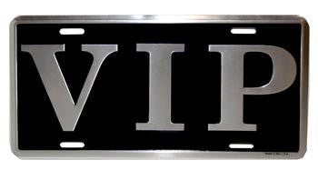 VIP License plate