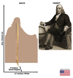 Benjamin Franklin Life-size Cardboard Cutout #3641 Gallery Image