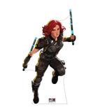 Post-Apocalyptic Black Widow What if? l Life-size Cardboard Cutout #3688 Gallery Image