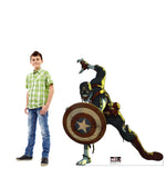 Zombie Captain America What if? l Life-size Cardboard Cutout #3693 Gallery Image