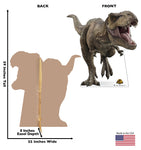 T-rex Jurassic World Dominion Life-size Cardboard Cutout #3788