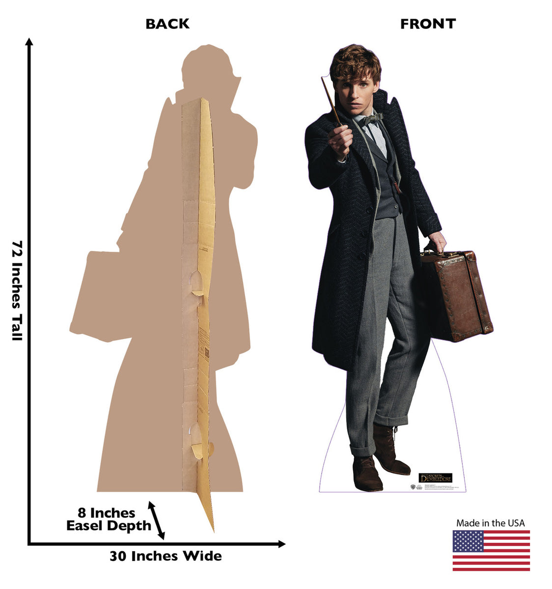 Newt Scamander Life-size Cardboard Cutout #3864 – ThisisHollywood