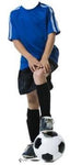 Youth Soccer Player Stand-in Cutout 732