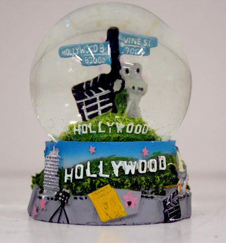 Hollywood & Vine Street Snow Globe