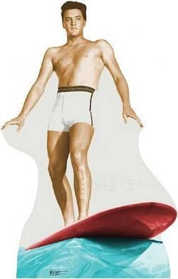 Elvis Presley Surfing Lifesize cardboard cutout #846