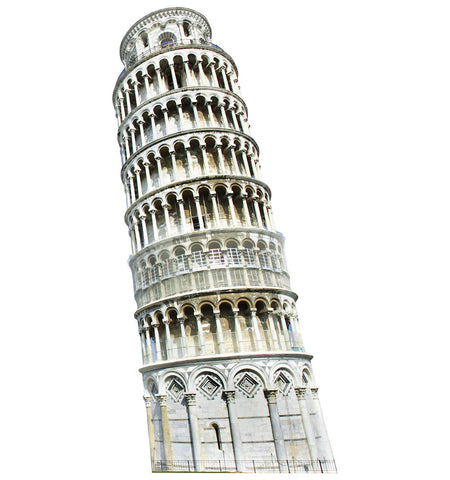 Italy Leaning Tower of Pisa Cardboard Cutout #1856
