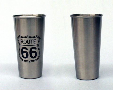 Stainless Steel Route 66 Shooter