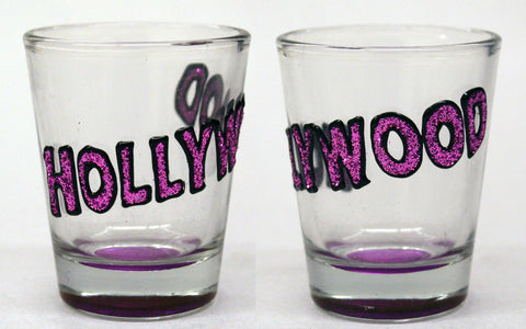 Hollywood Shotglass - Purple