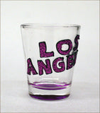 Los Angeles Shotglass Purple Gallery Image