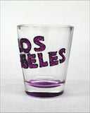 Los Angeles Shotglass Purple Gallery Image