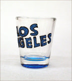 Los Angeles Shotglass Blue Gallery Image