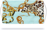 Women's Face Covering Mask, Re-usable Washable Floral-Chains-Animal Patterns, 3 Pack 1005E Gallery Image