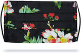 Re-usable Washable Designer Fabric Women's Face Covering Mask, Abstract Floral, 3 Pack 1004D Gallery Image