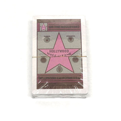 Hollywood Walk Of Fame Playing Cards