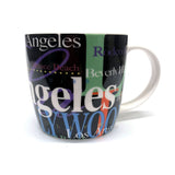 Black Los Angeles Coffee Mug Gallery Image
