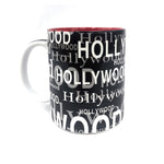 Hollywood black white and blue Coffee Mug